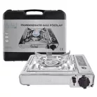 Perfect Home Hordozható gáz főzőlap rozsdamentes ezüst 2,5 kW 17887