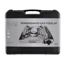 Perfect Home Hordozható gáz főzőlap rozsdamentes ezüst 2,5 kW 17887