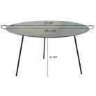 Perfect Home 40251 Vas grill tárcsa - boronatárcsa 48.5cm