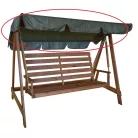 ROJAPLAST tartalék tetőponyva az EDEN és SYLVA hintaágyakhoz - zöld  001/9