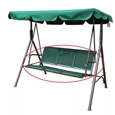 ROJAPLAST tartalék üléshuzat a CONFORT hintaágyhoz - zöld 01/3-4