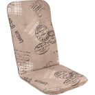 SUN GARDEN SCALA HOCH ülőpárna magas támlás székekhez - szövegmintás (40260-620) 10237680