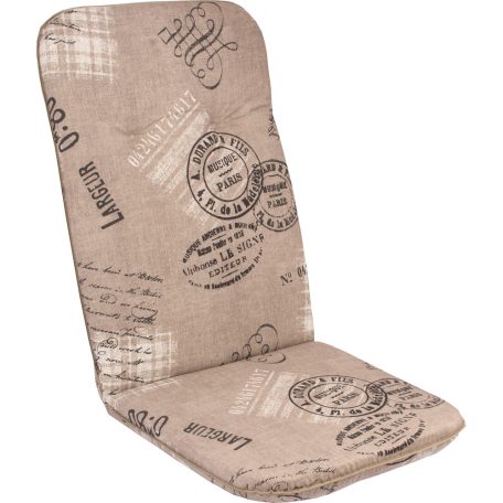 SUN GARDEN SCALA HOCH ülőpárna magas támlás székekhez - szövegmintás (40260-620) 10237680