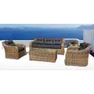 ROJAPLAST RICHMOND exkluzív polyrattan kerti bútor garnitúra 1054