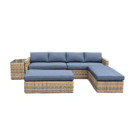 ROJAPLAST HARTFORD TÖBBFUNKCIÓS MŰRATTAN KERTI BÚTOR GARNITÚRA