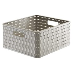 ROTHO COUNTRY MŰANYAG TÁROLÓ DOBOZ, 14 L, CAPPUCCINO