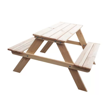 ROJAPLAST PIKNIK fenyőfából készült kerti bútor garnitúra gyerekeknek - natúr 12000