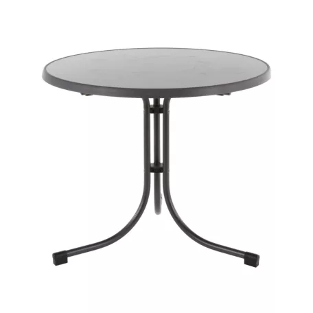 DAJAR PIZARRA összecsukható fém kerti körasztal - ø 85 cm 127/7