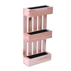   ROJAPLAST EUR PALETTA fenyőfából készült virágtartó állvány - natúr  15710