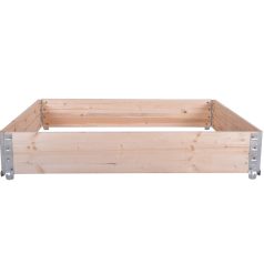 ROJAPLAST FÁBÓL KÉSZÜLT EMELT ÁGYÁS, 120X80 CM