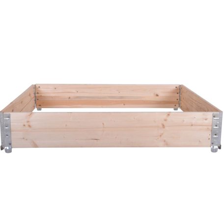 ROJAPLAST FÁBÓL KÉSZÜLT EMELT ÁGYÁS, 120X80 CM