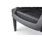 ALLIBERT JAIPUR exkluzív polyrattan kerti nyugágy - barna - 188 cm  235164