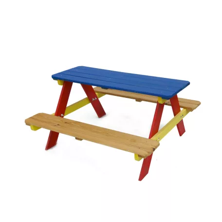 ROJAPLAST PIKNIK fenyőfából készült kerti bútor garnitúra gyerekeknek  243/3