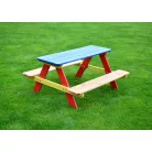 ROJAPLAST PIKNIK fenyőfából készült kerti bútor garnitúra gyerekeknek  243/3