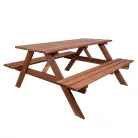 ROJAPLAST PIKNIK fenyőfából készült egybeépíthető kerti bútor garnitúra, 220 cm 245/8