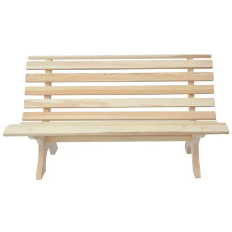 ROJAPLAST RETRO FENYŐFÁBÓL KÉSZÜLT KERTI PAD - NATÚR, 150 CM