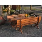 ROJAPLAST STRONG MASIV fenyőfából készült kerti pad, 180 cm 281/2