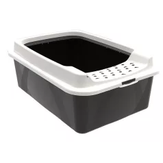 ROTHO ECO BONNIE MACSKA WC, 30 L - FEKETE/FEHÉR