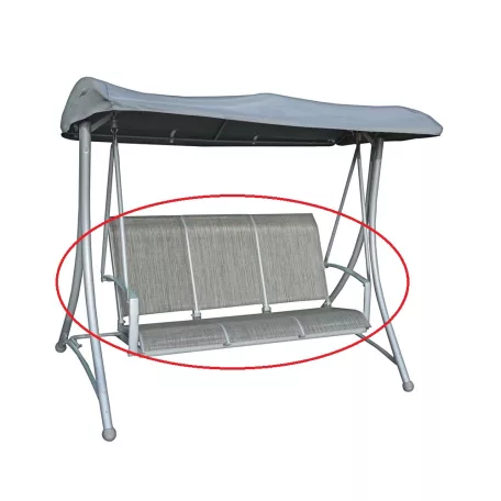 ROJAPLAST tartalék üléshuzat a HOLLYWOOD hintaágyhoz - szürke