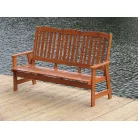 ROJAPLAST LUISA fenyőfából készült lakkozott kerti pad 414/5