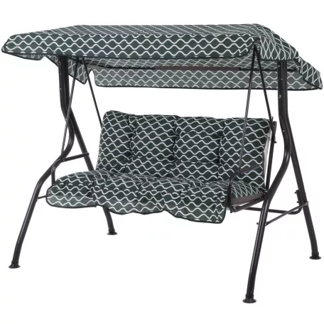 DAJAR LUNA FÉM KERTI HINTAÁGY, 028-02