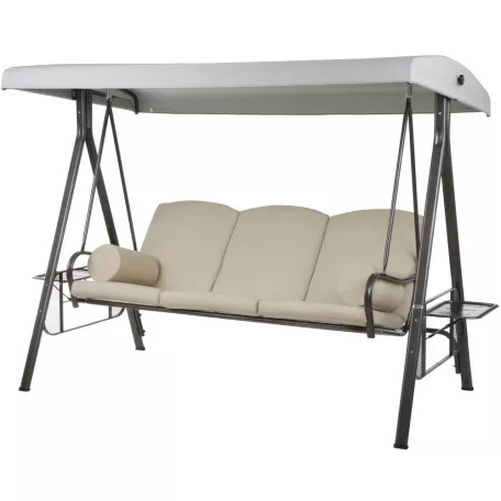 DAJAR SALERNO FÉM KERTI HINTAÁGY TETŐVEL - 001-05