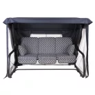 DAJAR VENEZIA lehajtható fém kerti hintaágy tetővel - mintás (028-06)  483088