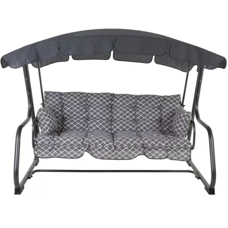 DAJAR RAVENNA exkluzív lehajtható fém kerti hintaágy - 030-06  483140