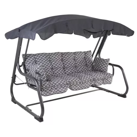 DAJAR RAVENNA exkluzív lehajtható fém kerti hintaágy - 030-06  483140