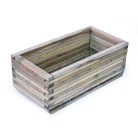 ROJAPLAST fenyőfából készült téglalap alakú rusztikus virágtartó láda - 80 cm 48/15