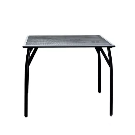 ROJAPLAST ZWMT-90 fém kerti asztal, 90 x 90 x 72 cm - fekete 609/13