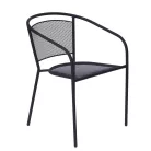 ROJAPLAST ZWMC-32 fém kerti szék, 58 x 54,5 x 74,5 cm - fekete  609/2