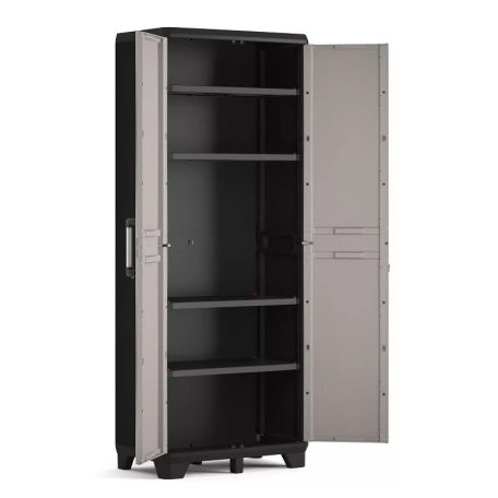 KETER PRO TALL műanyag szekrény, szürke