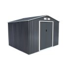 ROJAPLAST ARCHER "D" fém kerti ház, tároló szürke - 277 x 255 x 202 cm  A255