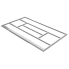 ROJAPLAST BASE "B" SZERKEZETI ALAPELEM KERTI TÁROLÓKHOZ