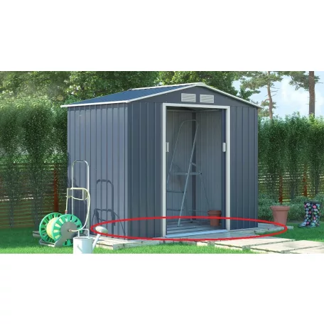 ROJAPLAST BASE "D" SZERKEZETI ALAPELEM KERTI TÁROLÓKHOZ