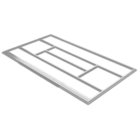 ROJAPLAST BASE "D" SZERKEZETI ALAPELEM KERTI TÁROLÓKHOZ