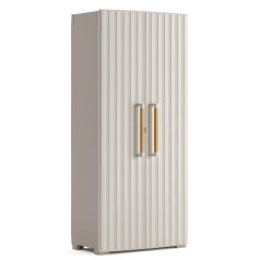KETER GROOVE TALL MŰANYAG SZEKRÉNY BÉZS, 180 CM