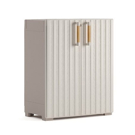 KETER GROOVE BASE MŰANYAG SZEKRÉNY BÉZS, 98 CM