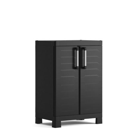 KETER DETROIT LOW műanyag szekrény - fekete - 97 cm