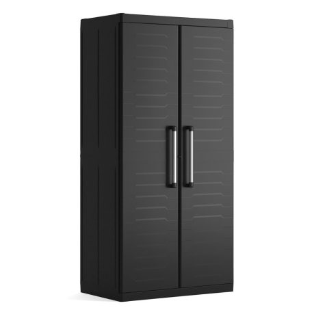 KETER DETROIT HIGH XL műanyag szekrény - fekete - 182 cm