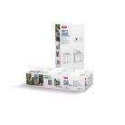 KETER SPLIT CABINET BASIC műanyag szelektív hulladéktároló - szürke - 2 x 110 L