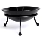 ROJAPLAST ETNA hordozható fém tűzrakó/grillező - Ø 60 cm KY6054