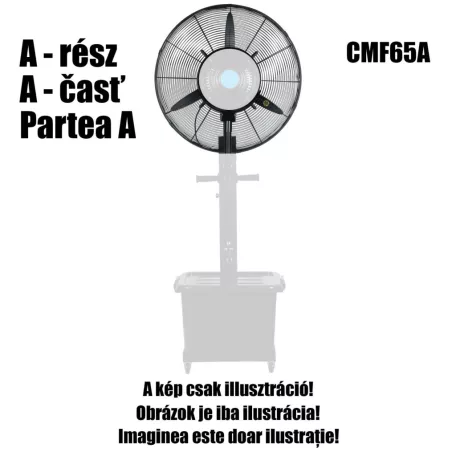 HOME HOME CMF65A párásító ventilátor rácsok és ventilátor lapát SOM-CMF65A