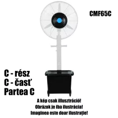   HOME HOME CMF65C párásító ventilátor motor, víztartály, párásító tárcsa, vízpumpa, talp, kerekek SOM-CMF65C