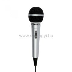 SAL Kézi mikrofon, ezüst, 6,3mm M-41
