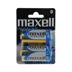 Maxell D elem, alkáli, 2db/bliszter Maxell-LR20