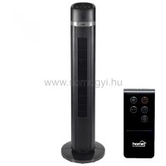 HOME Oszlopventilátor, fekete, 100 cm, 45 W SOM-TWFR_100