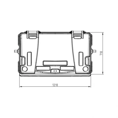 SULO 120 L SZEMETES KUKA- KÉK