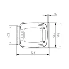 SULO 240 L SZEMETES KUKA- KÉK